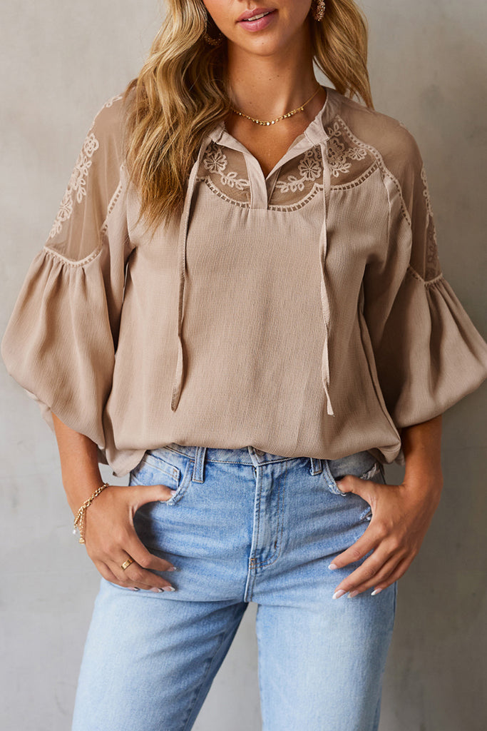 Peasant Style Blouse