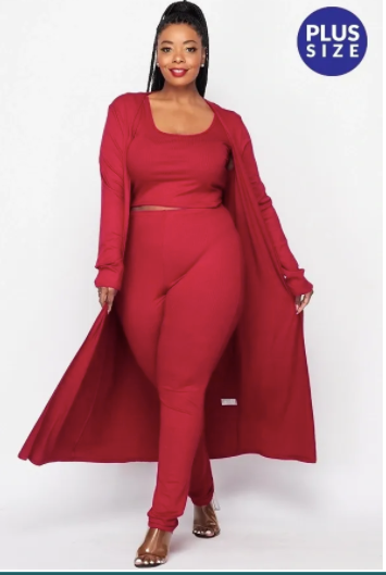 Chic Burgundy Pantsuit