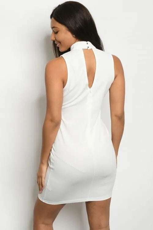 Lace Up Bodycon Dress